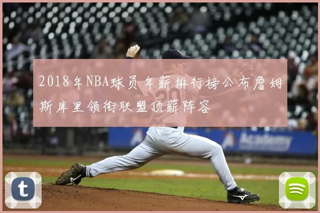 2018年NBA球员年薪排行榜公布詹姆斯库里领衔联盟顶薪阵容