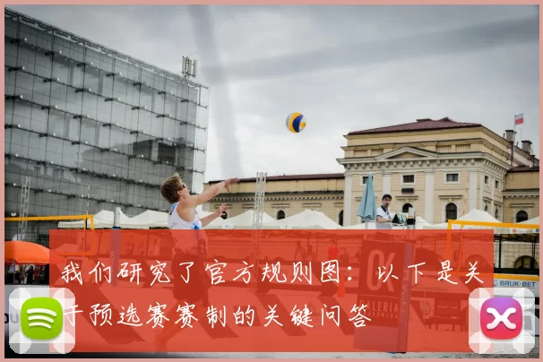 我们研究了官方规则图：以下是关于预选赛赛制的关键问答